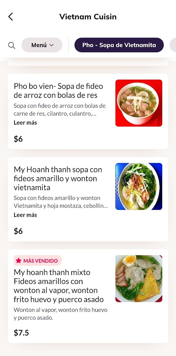 Menu Vietnam Cuisin Restaurante-7